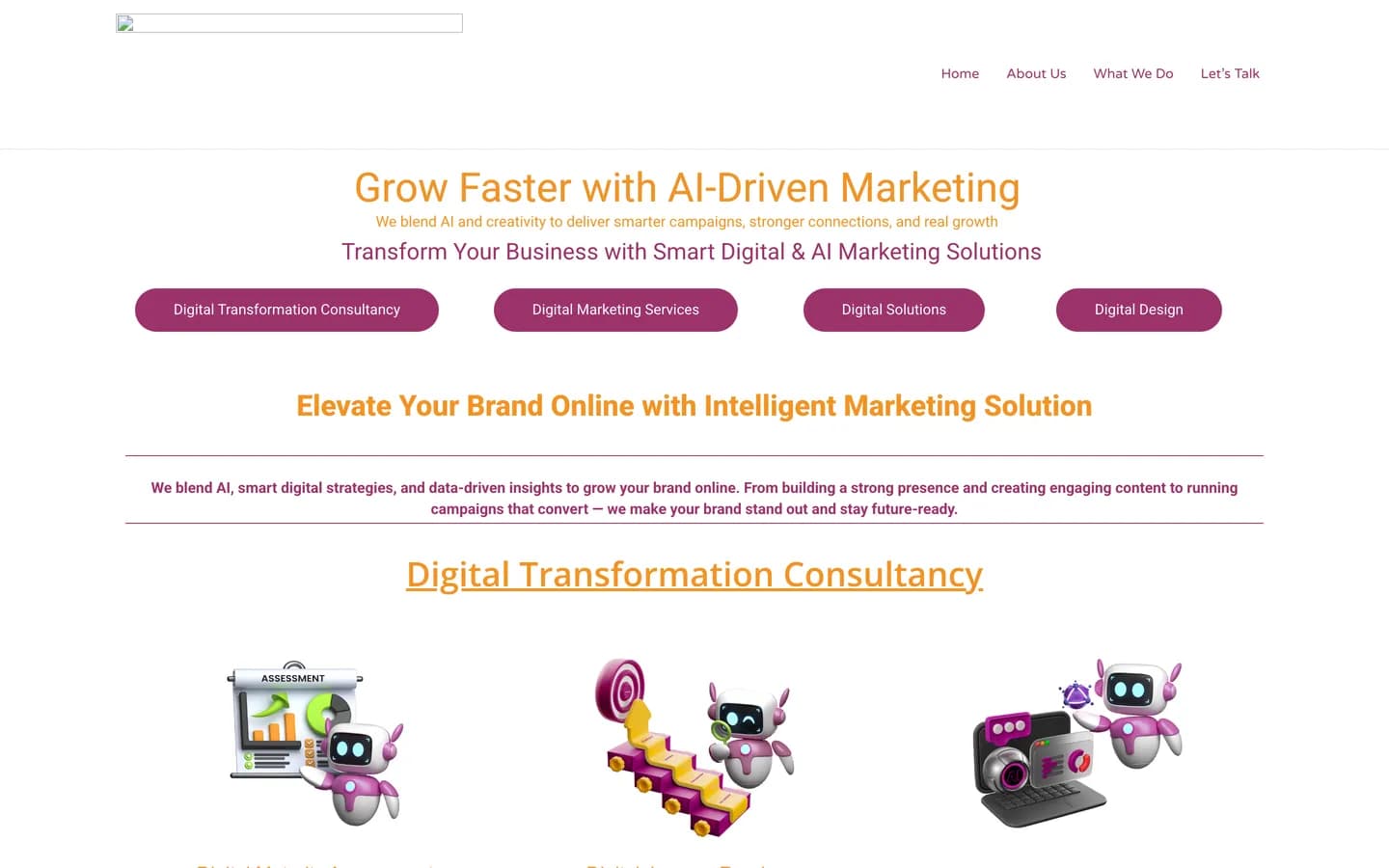 Teksedo Solutions website