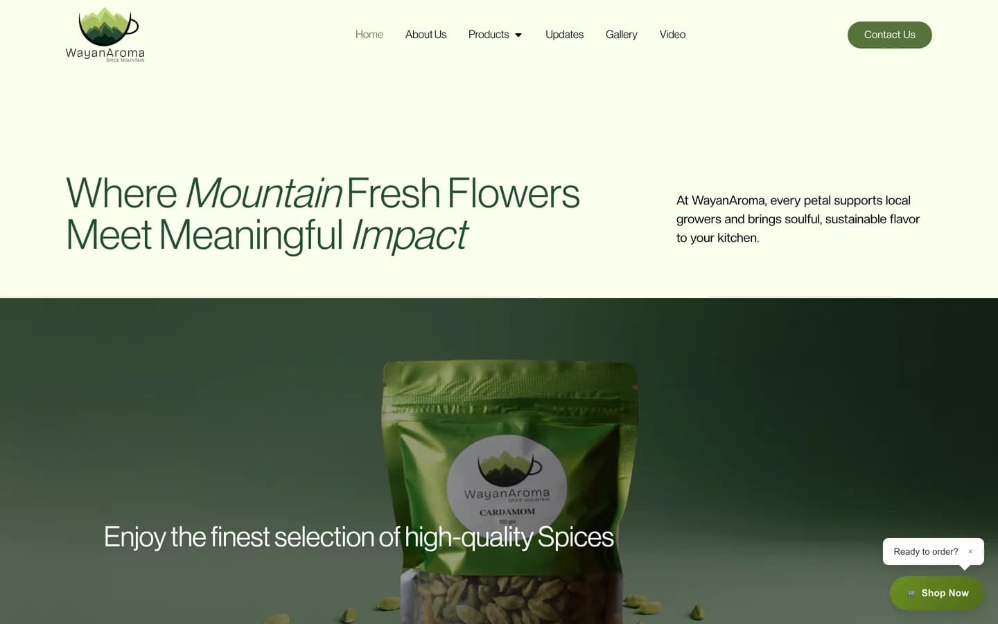 Wayanaroma website