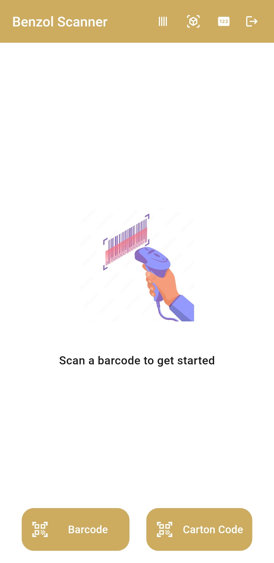 Benzol Barcode Scanner screenshot 2