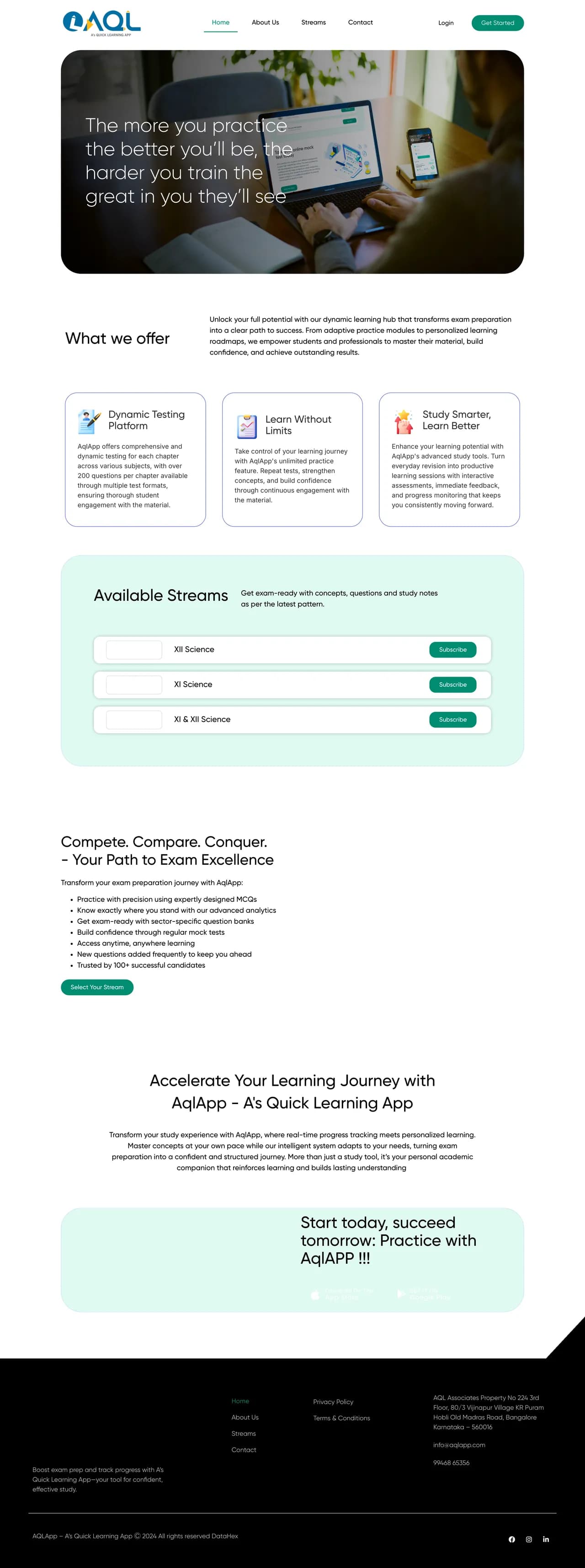 AqlApp full page